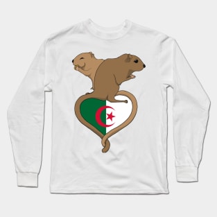 Gerbil Algeria (light) Long Sleeve T-Shirt